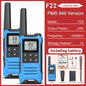 2pcs Two Way Radio Walkie Talkie Long Range Portable Rechargeable for Camping