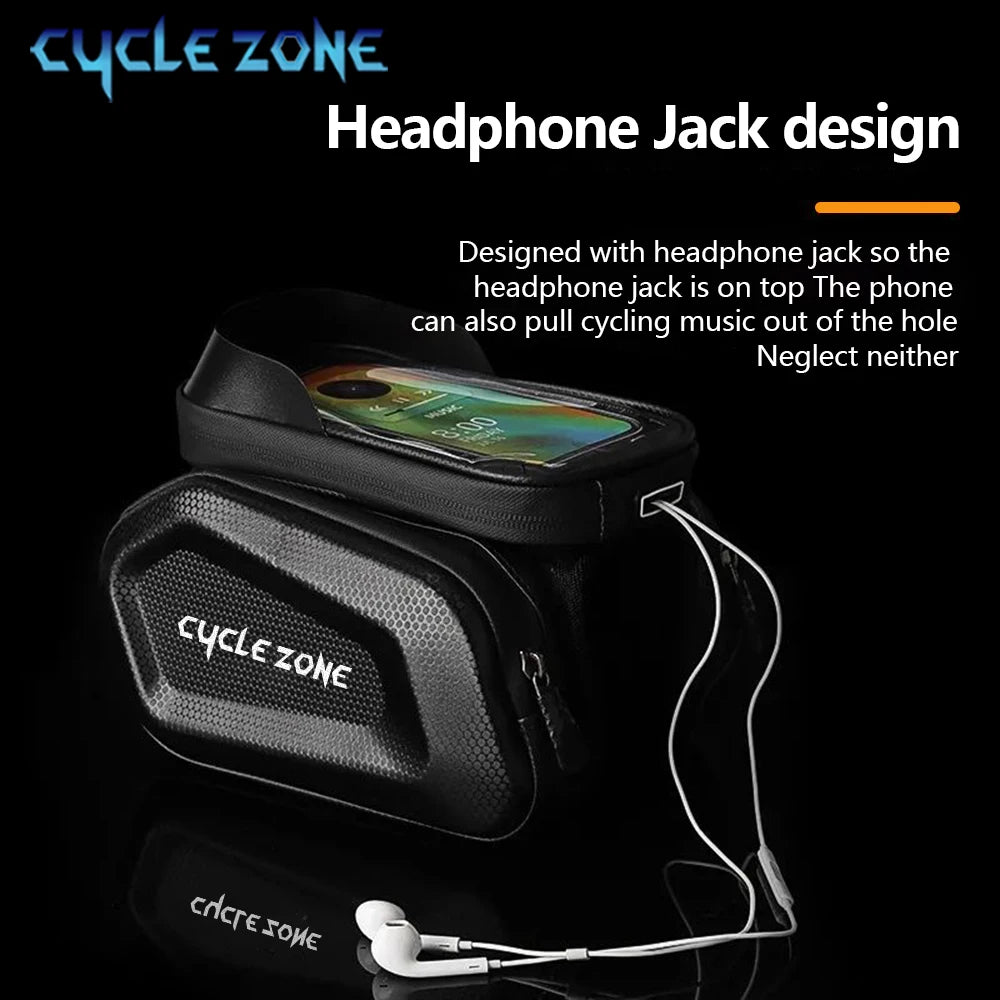Phone Bag Frame Tube Holder for Bike Front Top MTB Cycling Bags
