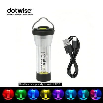 Lighthouse Camping Light 3000mah LED Tent Lamp Multifunctional Lantern