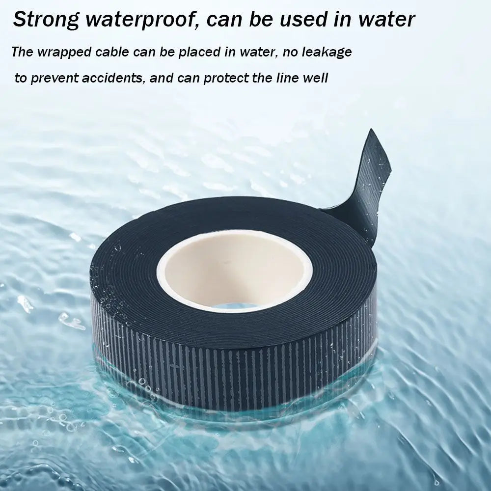 Waterproof Rubber Tape Self Amalgamating Insulating Repair Adhesive Sealing