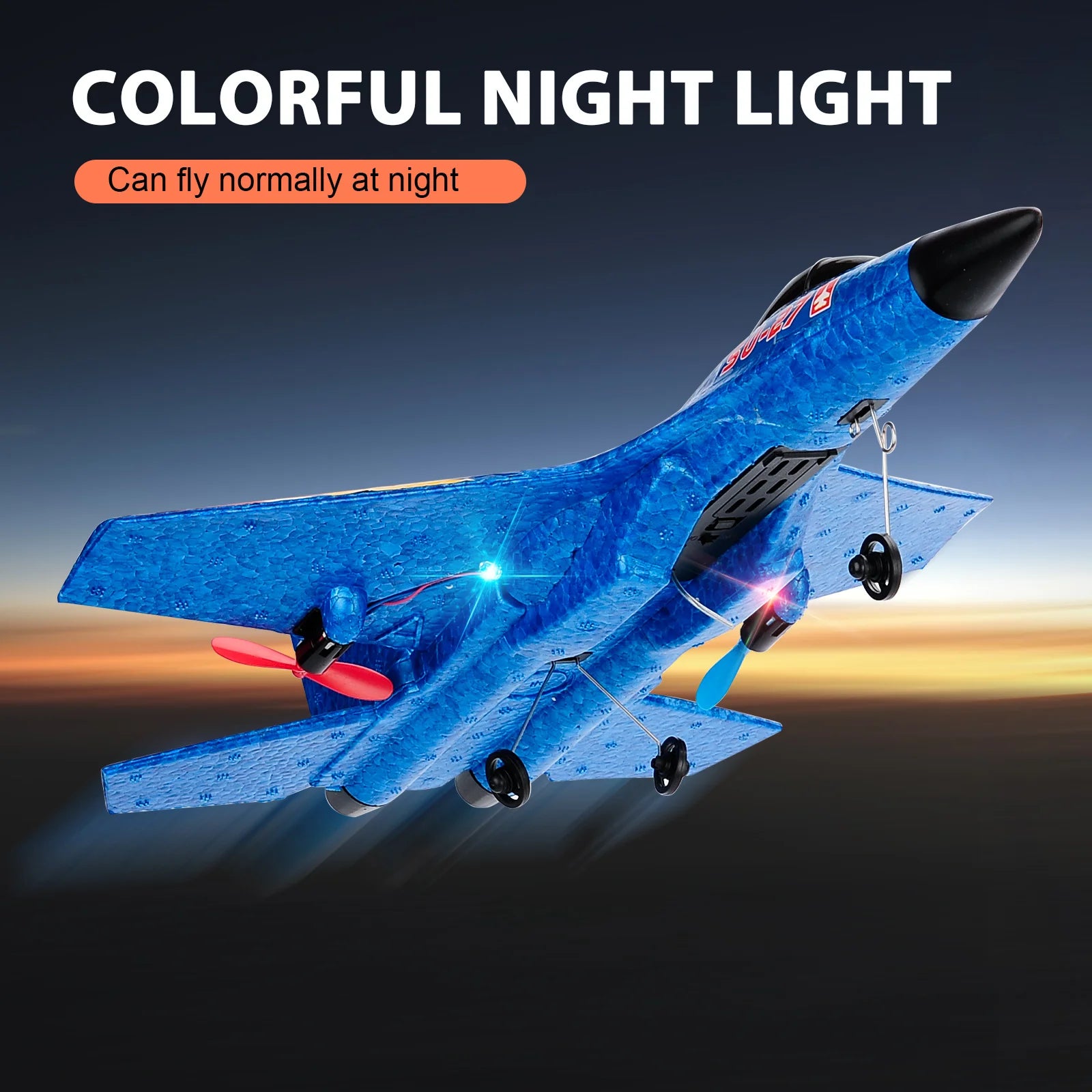 RC Plane SU-27 Aircraft Remote Control Helicopter 2.4G Airplane EPP Foam RC Vertical Plane Children Toys Gifts-EXPROTAS