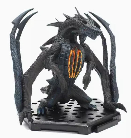 Monster Hunter Iceborne Dragon Figure Set Malzeno Amatsu Zinogre Rathalos
