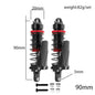 Shock Absorber 1/10 RC Crawler Damper Aluminum Upgrade 90/95/105/115mm