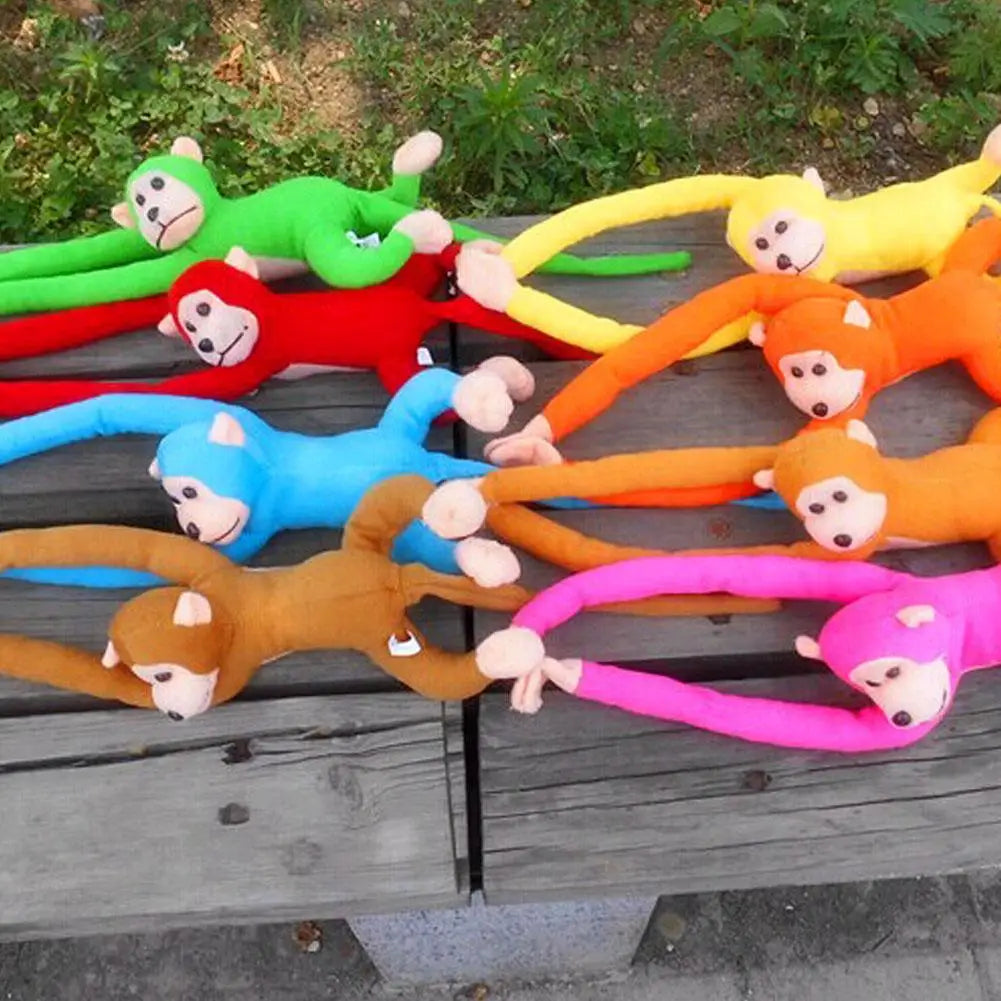 Plush Monkey Soft Toy Stuffed Animal Long Arms Hanging Decor Kids Toy