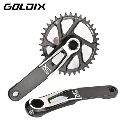 GOLDIX 3-Bolt Chainring 0/3/6mm Offset Narrow Wide 30T-38T for SRAM Crankset