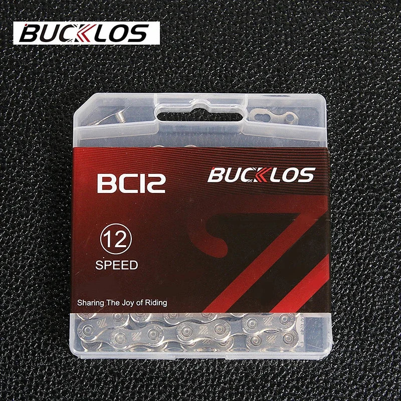 MTB Road Bike Chain BUCKLOS 8-12 Speed 116/126 Links Bicycle