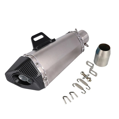 Universal 36-51mm Motorcycle Exhaust With Dbkiller Stickers Or Laser Logo Muffler For Z900 GSXR1000 SV650 R6 R3 ZX6R ZX10 MT07-EXPROTAS