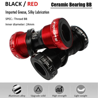 BSA Bottom Bracket BB68 68-73mm Ceramic Bearing for MTB Hollowtech Crankset