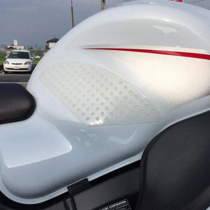 Motorcycle Tank Pad Sticker Anti Slip Traction Fuel Gas Knee Grip Protector