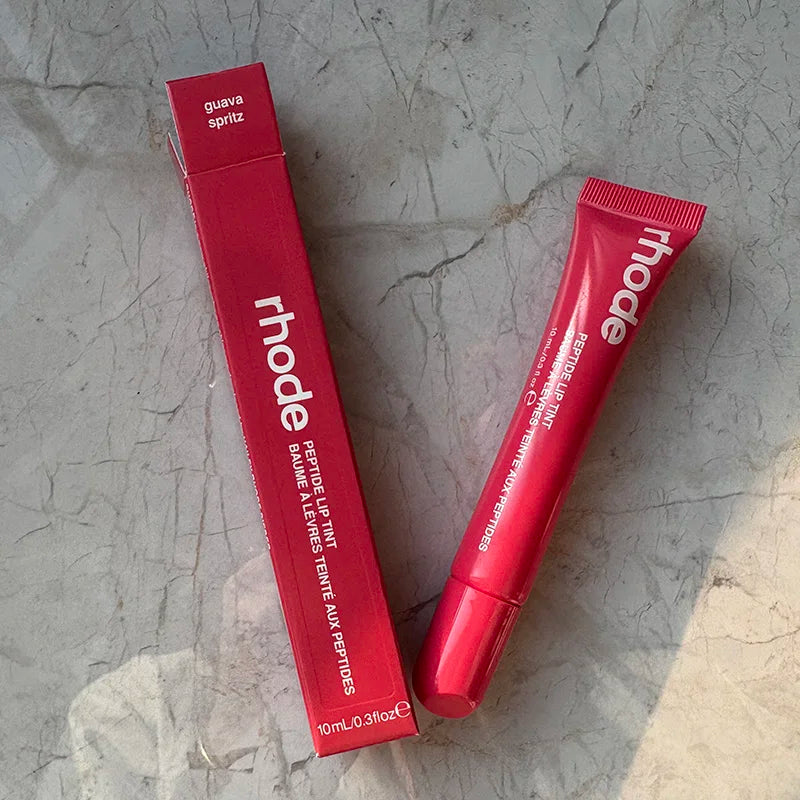 Rhode Shimmer Lipstick Liner Waterproof Gloss Blush Makeup Lemontini