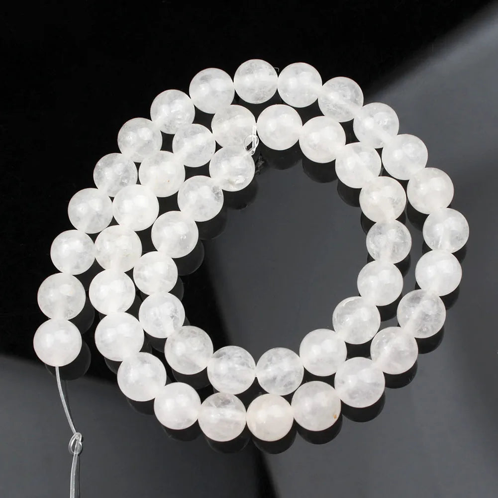 Natural Stone Loose Beads 12mm Round Gemstone for Jewellery Making DIY