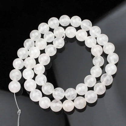 Natural Stone Loose Beads 12mm Round Gemstone for Jewellery Making DIY
