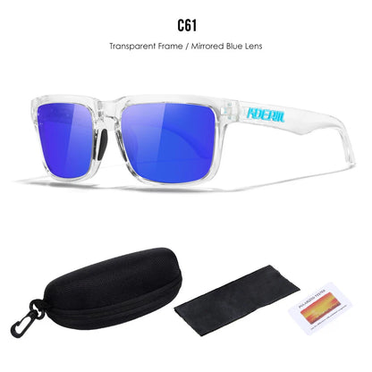 2025 KDEAM Polarized Sunglasses Red Mirror Lens Unisex Outdoor Eyewear