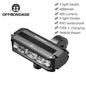 Offbondage Bicycle Light Front 900Lumen USB Rechargeable Waterproof Flashlight
