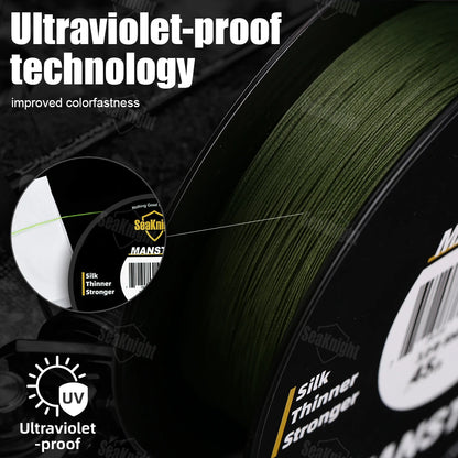 500M SeaKnight W8 II Braided Fishing Line 27LB Saltwater Coated
