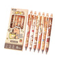 12Pcs Capybara Pencils Cute HB with Sharpener for School Stationery