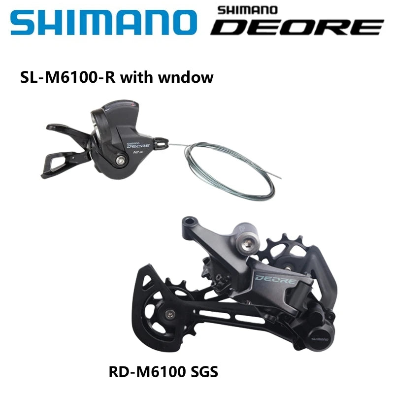 Shimano Deore Rear Derailleur RD-M6100 SGS 12 Speed MTB Shifter Parts