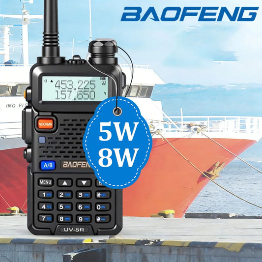 4PCS Baofeng UV-5R Two Way Radio Walkie Talkie Long Range 10KM 5W