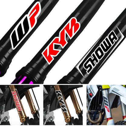 Kyb Wp Motorcycle Fork Stickers Decals Waterproof Vinyl for Motocross