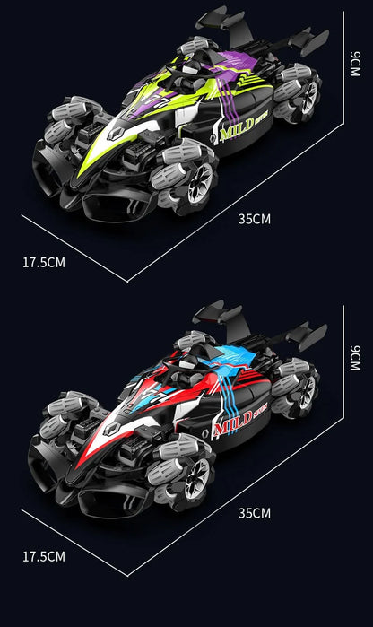 ZWN F1 RC Drift Car With Music Led Lights 2.4G Glove Gesture Radio Remote Control Stunt Cars 4WD Electric Children Toy vs Wltoys-EXPROTAS