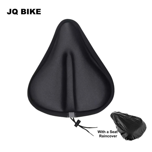 Gel Padded Bike Seat Cover Soft Bicycle Saddle Cushion for Men Women