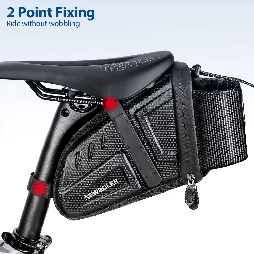 Bicycle Saddle Bag Waterproof Rear Bike Storage Bottle Holder Pannier