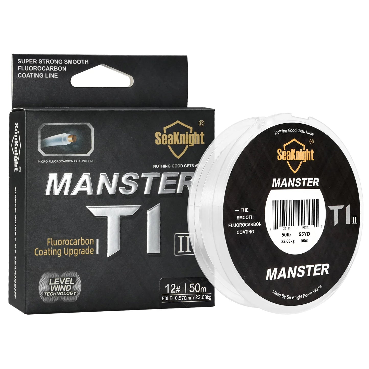 Fishing Line 100M Fluorocarbon Coating SeaKnight Manster 3-100LB