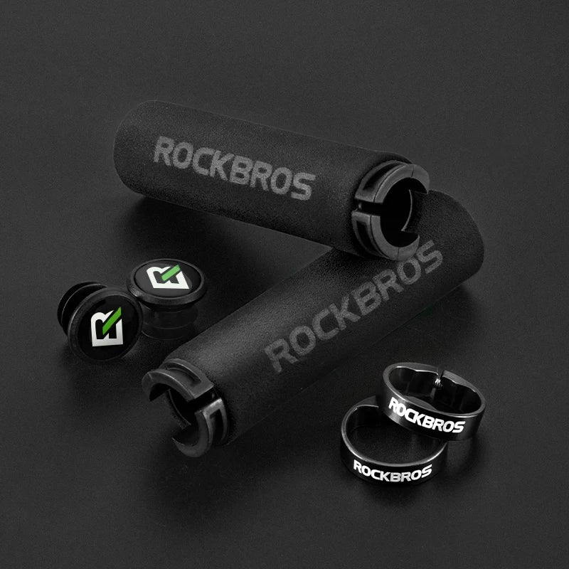 Rockbros Bike Grips Anti-skid Handlebar MTB Double Lock 13cm 2.2cm