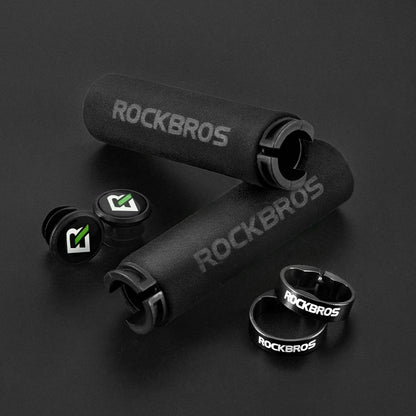 Rockbros Bike Grips Anti-skid Handlebar MTB Double Lock 13cm 2.2cm