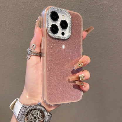 Shiny Diamond Glitter Bumper Case for iPhone 11-17 Air Pro Max Plus Shockproof