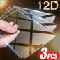 3Pcs Tempered Glass Screen Protector for iPhone 18 17 16 15 14 13 12 11