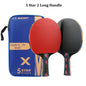 Huieson 5/6 Star Table Tennis Racket Carbon Offensive Ping Pong Racket Paddle with Cover Bag-EXPROTAS