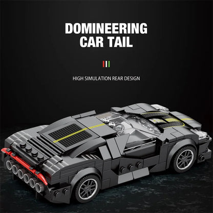 City Classic Racing Car Building Blocks Speed Champion Sports Vehicle Bricks Toy Gift