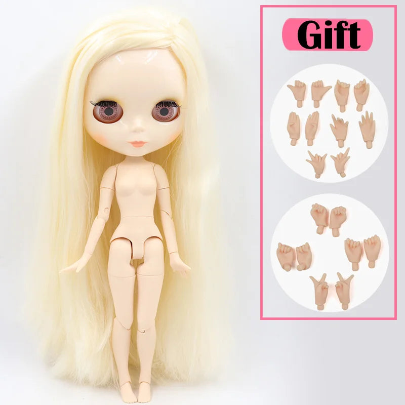 Icy Blyth Doll Joint Body 1/6 BJD White Skin 30cm Toy Gift