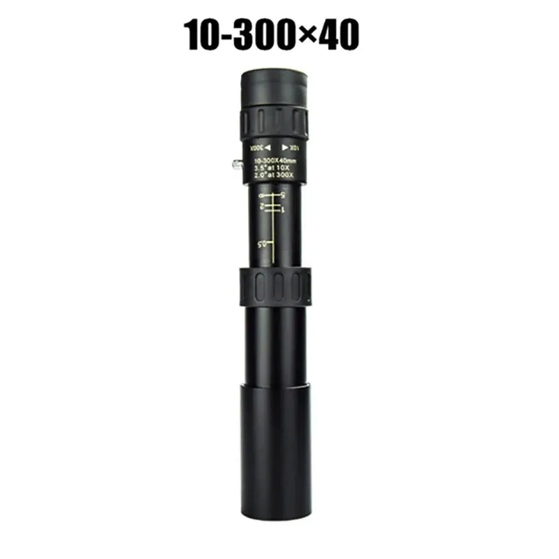 HD Portable 10-300x40 Binoculars Telescope Long Range Night Vision Monocular