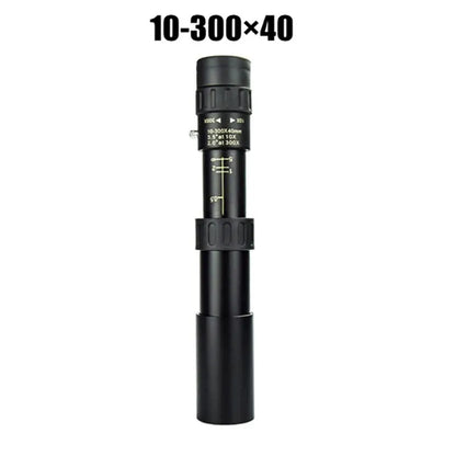 HD Portable 10-300x40 Binoculars Telescope Long Range Night Vision Monocular