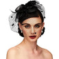 Flowers Feather Mesh Headwear Hat Party Accessory 1pc 27cm Multi Colour