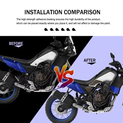 Yamaha Tenere 700 Tank Pad Non-slip Fuel Stickers Decals XTZ690 Traction