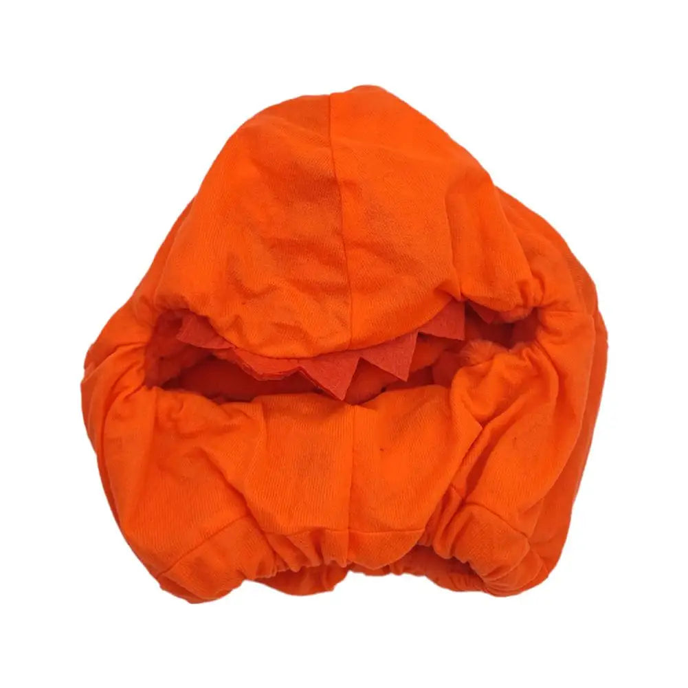 Fun Pumpkin Helmet Cover for Full-Face Motorcycle Helmets - One Size