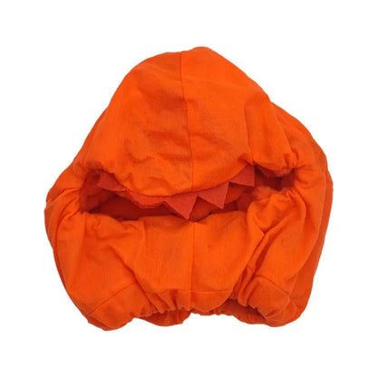 Fun Pumpkin Helmet Cover for Full-Face Motorcycle Helmets - One Size