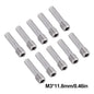 For 1/10 RC Crawler Car 10Pcs Axle Pin Bumper Screw Set SCX10
