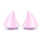2PCS Motorcycle Helmet Horn Decoration Adhesive Suction Cup Accessories