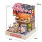 DIY Miniature Dollhouse 3D Puzzle Kit with Furniture & LED Lights Room Decor Gift - EXPROTAS