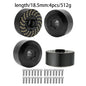 Brass Wheel Hex Hub Adapter for 1.9/2.2 Beadlock RC Crawler Axial SCX10 TRX4 TRX6 - EXPROTAS
