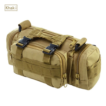 Tactical Pack Waist Bag Outdoor Camping Hiking Molle Pouch Large Capacity
