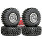 1.3 Beadlock Wheel Tires for 1/18 1/24 RC Crawler SCX24 AX24 TRX4M