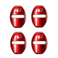 4Pcs Car Door Lock Cover Protective Buckle Sticker for VW Golf MK6