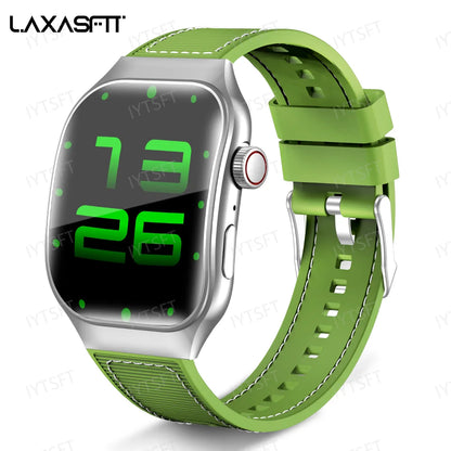 Heart Rate Monitor Smart Watch Bluetooth Call 2.01" for Men Women