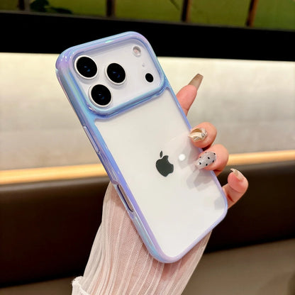 Gradient Candy Clear Case for iPhone 12-17 Air Pro Max Plus Camera Cover