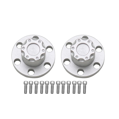 1/10 RC Crawler Metal Wheel Center Dust Caps 6-Hole for 1.9" & 2.2" Wheels - EXPROTAS